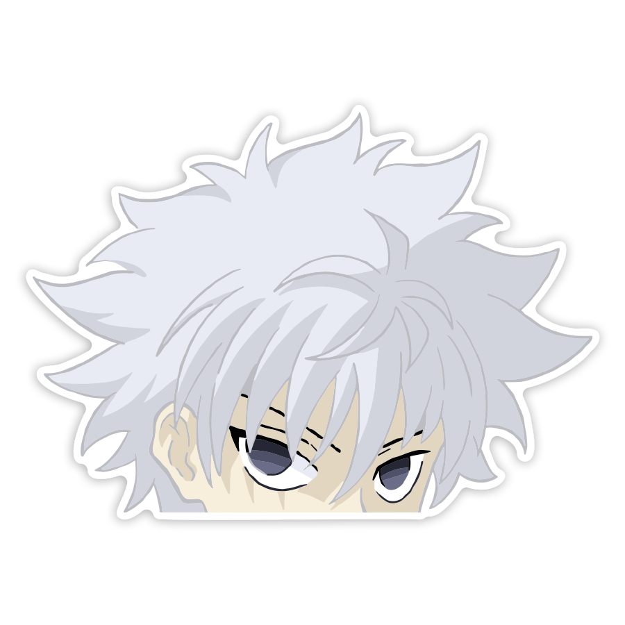 Pegatinas: Hunter x Hunter Killua Cabeza