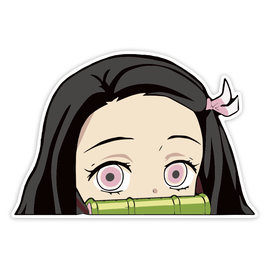 Pegatinas: Demon Slayer Nezuko Bambú