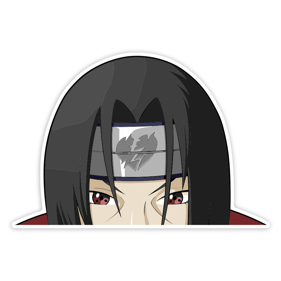 Pegatinas: Naruto Itachi Akatsuki