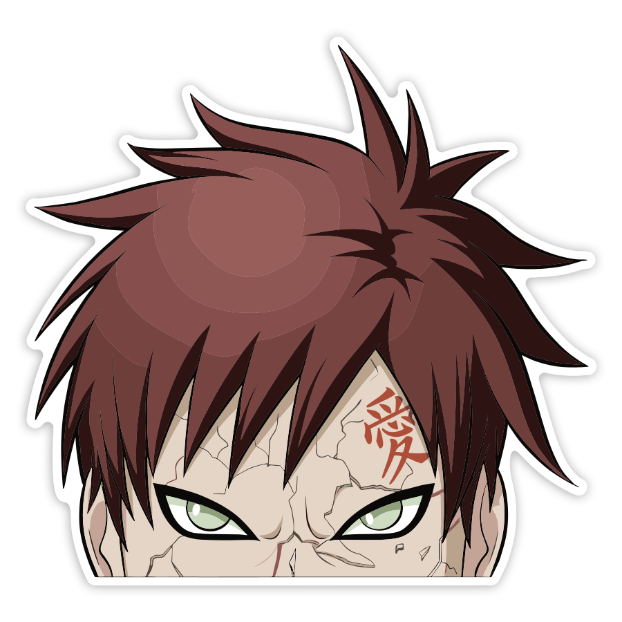 Pegatinas: Naruto Gaara del Desierto