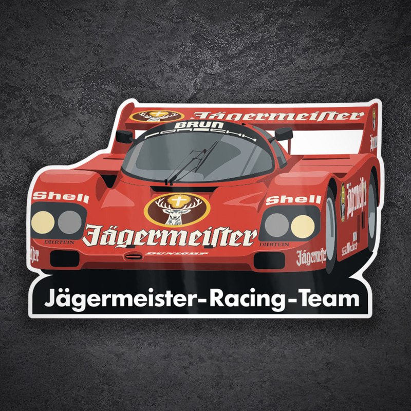 Pegatinas: Jägermeister Racing Team
