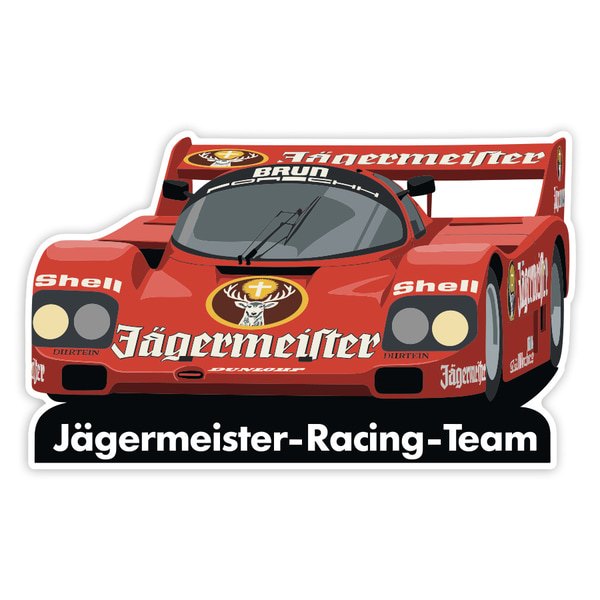 Pegatinas: Jägermeister Racing Team