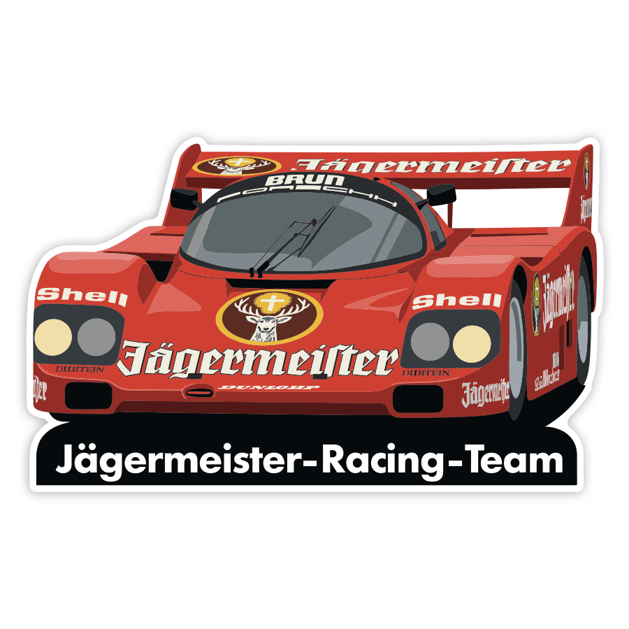 Pegatinas: Jägermeister Racing Team