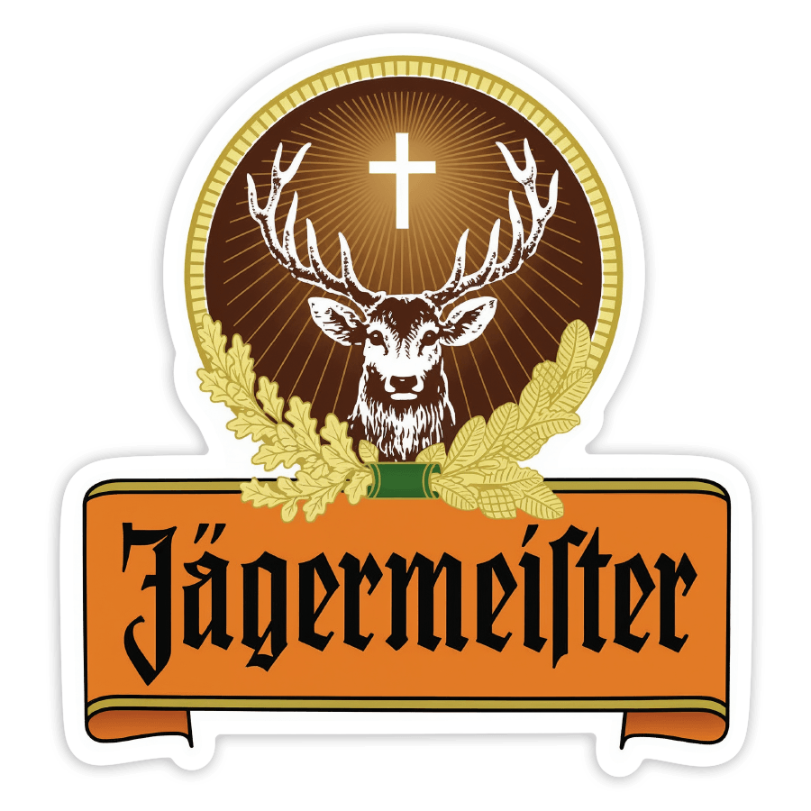 Pegatinas: Logo Jägermeister Retro