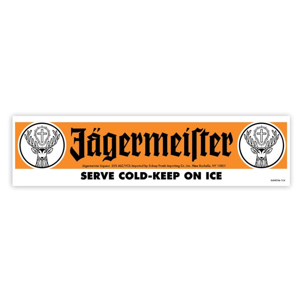 Pegatinas: Jägermeister Serve Cold Ice