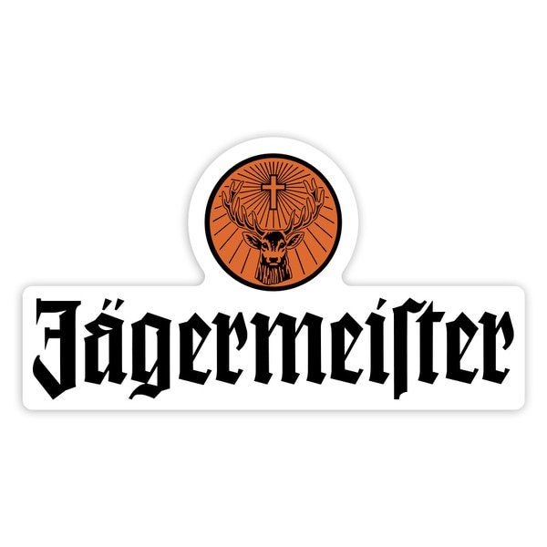 Pegatinas: Jägermeister Logo Ciervo 2