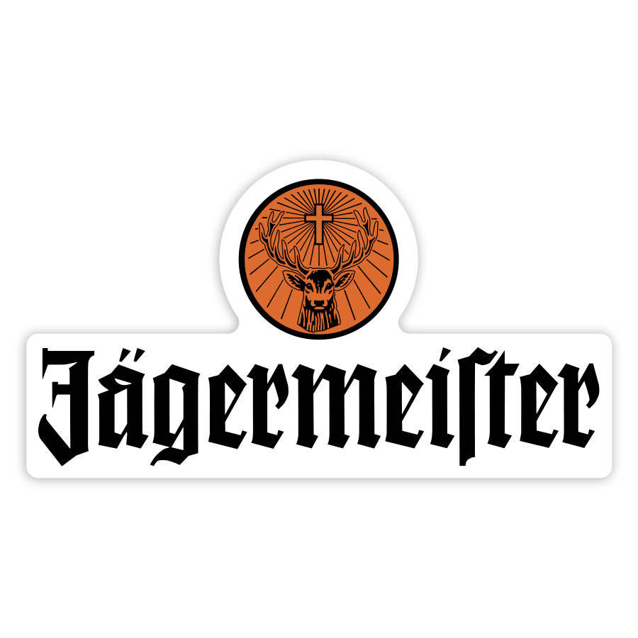 Pegatinas: Jägermeister Logo Ciervo 2