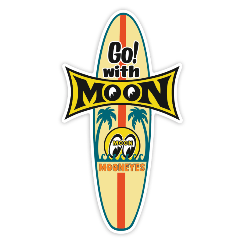 Pegatinas: Go with Moon Mooneyes