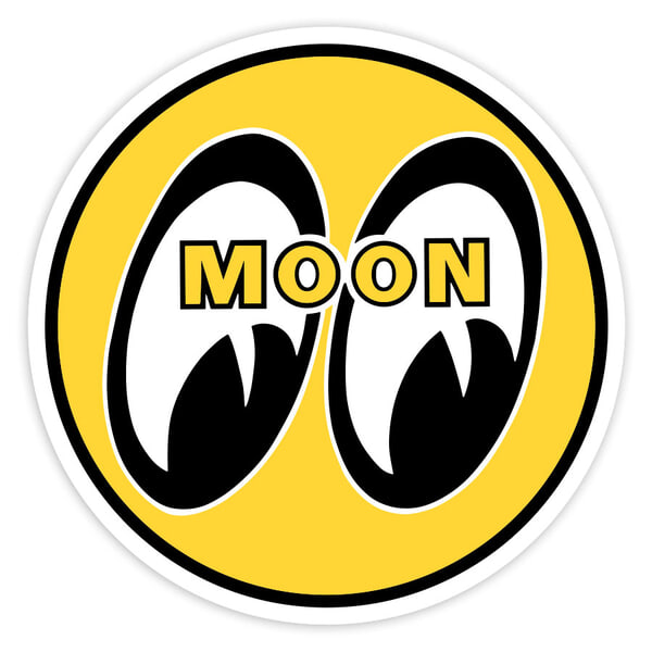 Pegatinas: Mooneyes Logo Clásico