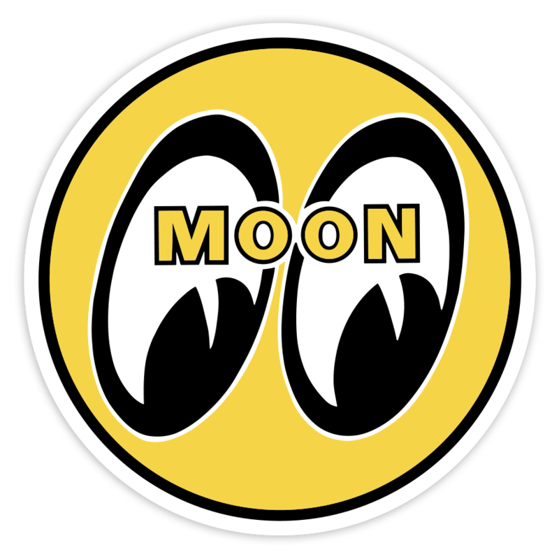 Pegatinas: Mooneyes Logo Clásico