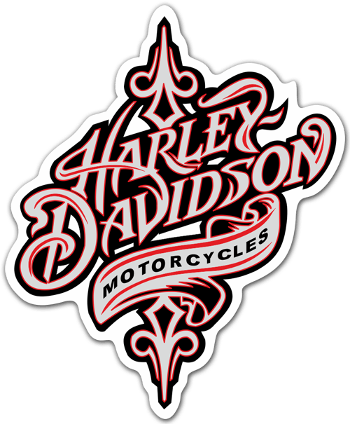 Pegatina Harley Davidson Motorcycles | TeleAdhesivo.com