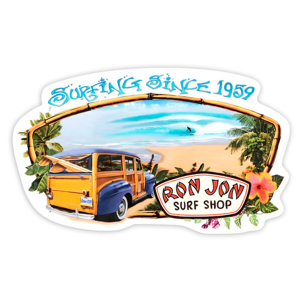 Pegatinas: Ron Jon Surfing Since 1959