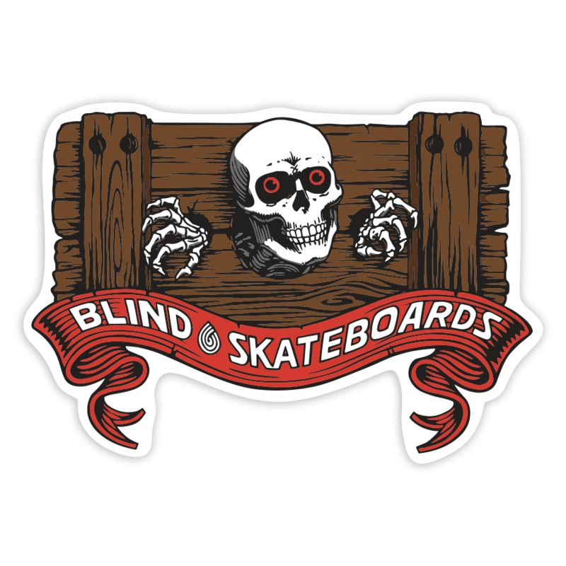 Pegatinas: Blind Skateboards Calavera