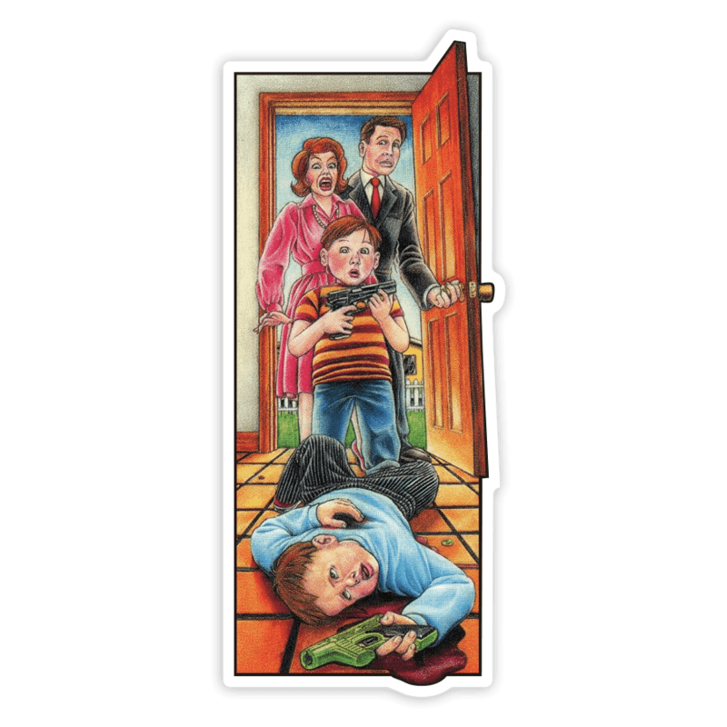 Pegatinas: Blind Accidental Gun Death