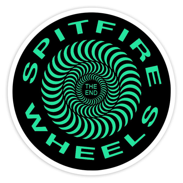 Pegatinas: Spitfire Wheels Verde