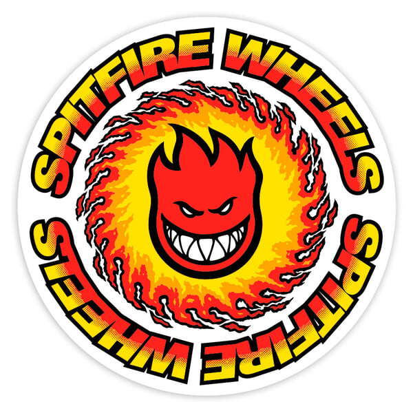 Pegatinas: Spitfire Wheels Fuego