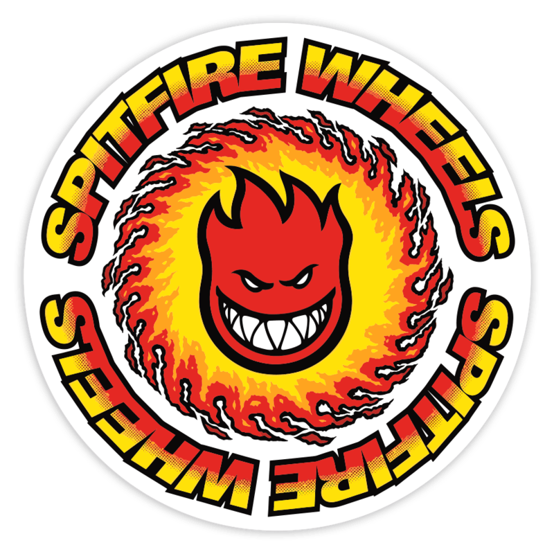 Pegatinas: Spitfire Wheels Fuego