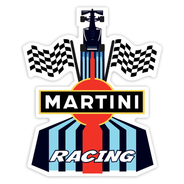 Pegatinas: Martini Racing Fórmula 1