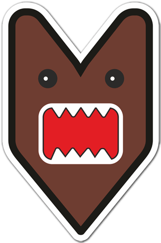 Pegatinas: Domo kun JDM