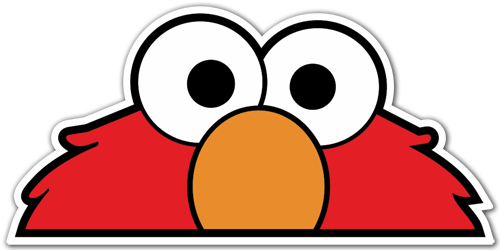 Pegatinas: Elmo