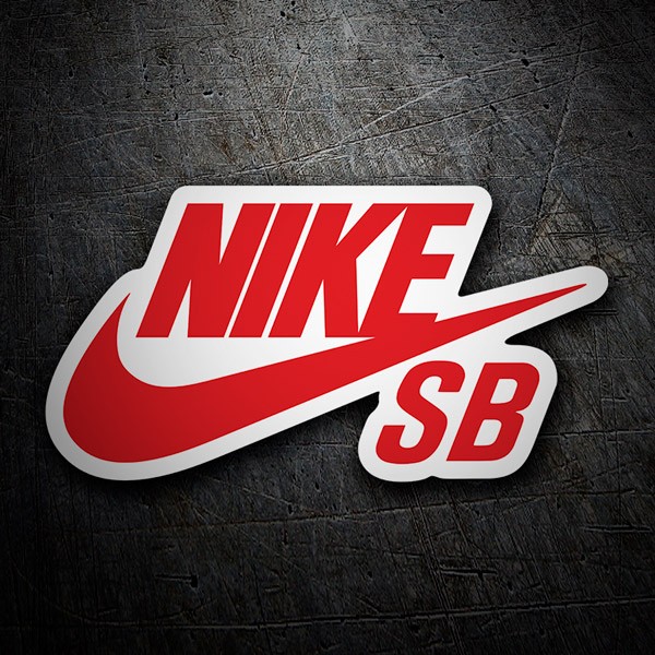 Rezumar Tecnología Problema Pegatina Nike SB | TeleAdhesivo.com