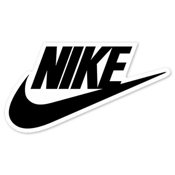 Pegatinas: Nike sobre su logo