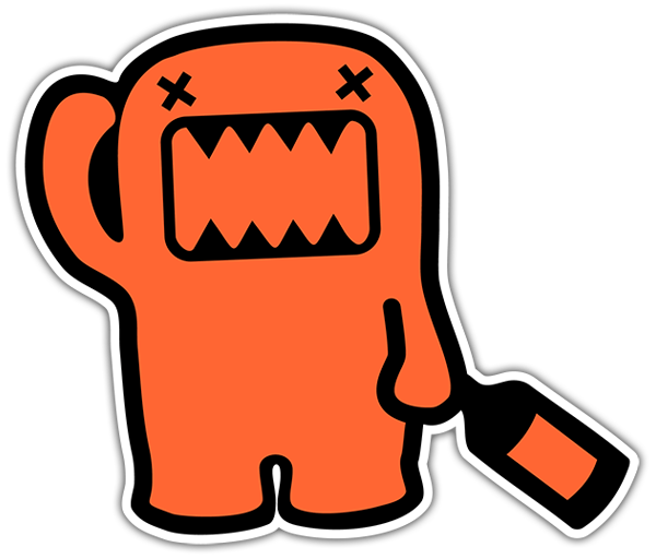 Pegatinas: Domo kun rojo