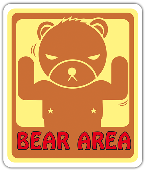 Pegatinas: Bear Area