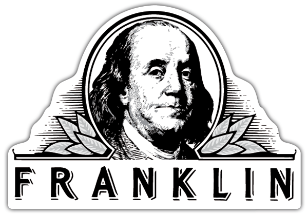 Pegatinas: Benjamin Franklin