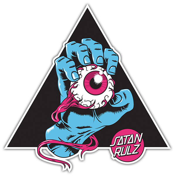 Pegatinas: Satan Rulz