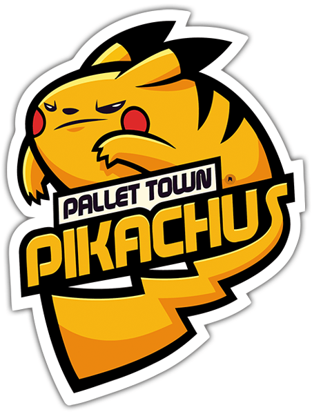Pegatinas: Pueblo Paleta Pikachu