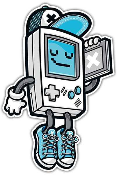 Pegatinas: Cool Game Boy
