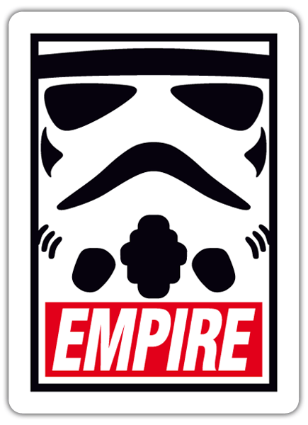 Pegatinas: Obey Stormtrooper
