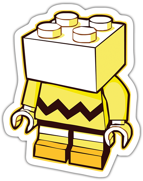 Pegatinas: LEGO Charlie Brown