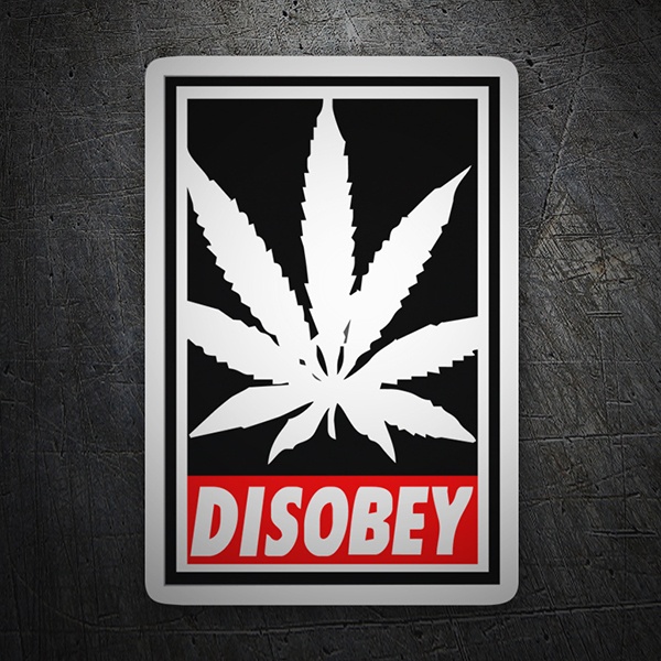 Pegatinas: DISOBEY