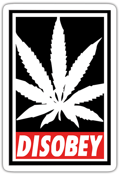 Pegatinas: DISOBEY