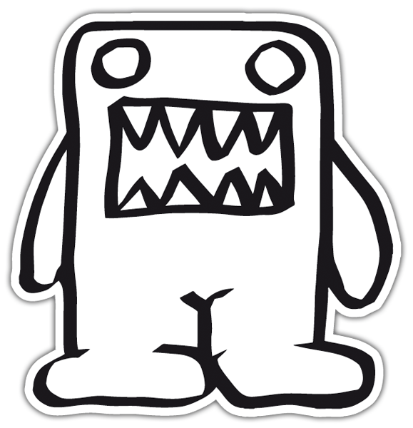 Pegatinas: Domo kun 6