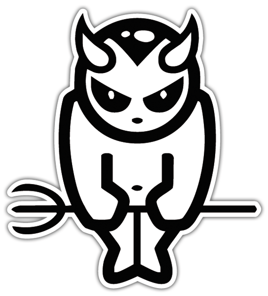 Pegatinas: Devil