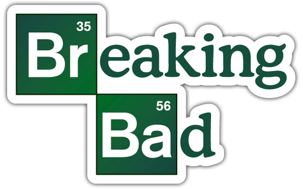 Pegatinas: Breaking bad logo