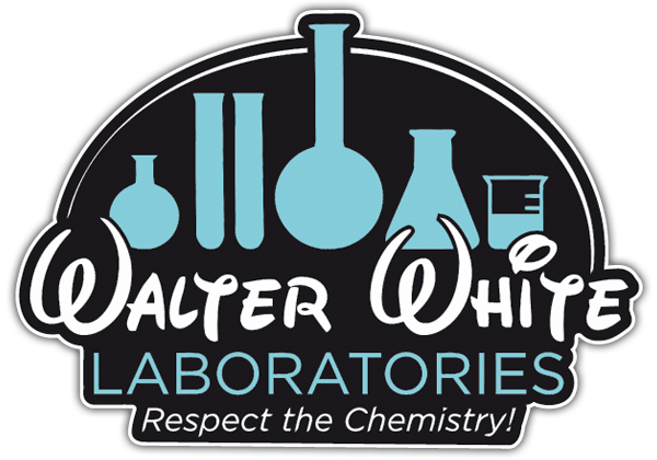 Pegatinas: Breaking Bad Walter Disney Laboratories