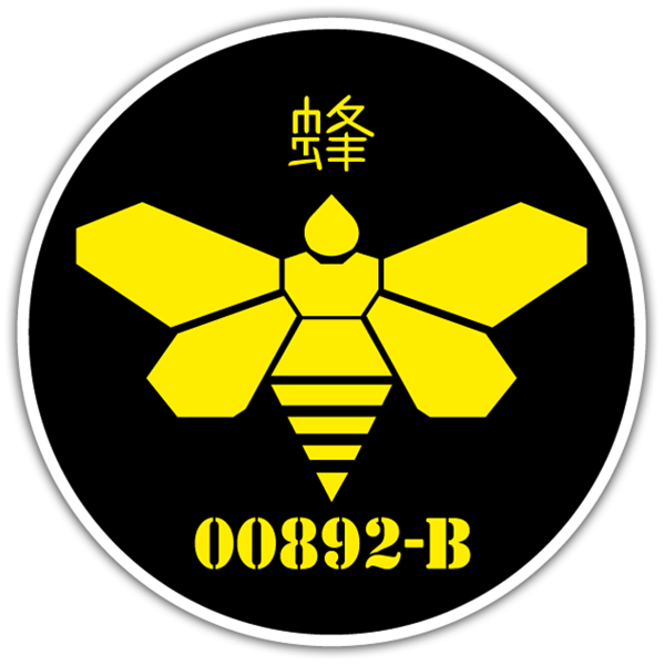 Pegatinas: Breaking Bad Japan Bee