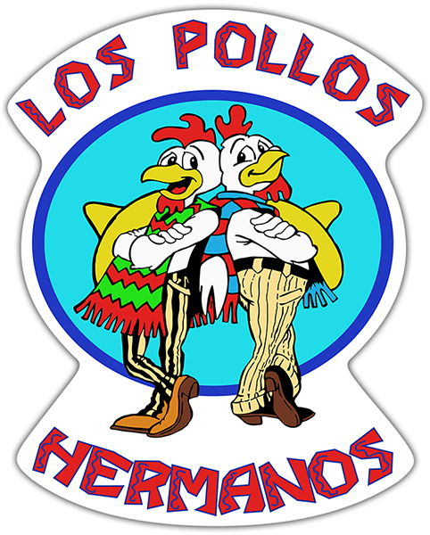 Pegatinas: Breaking Bad Los Pollos