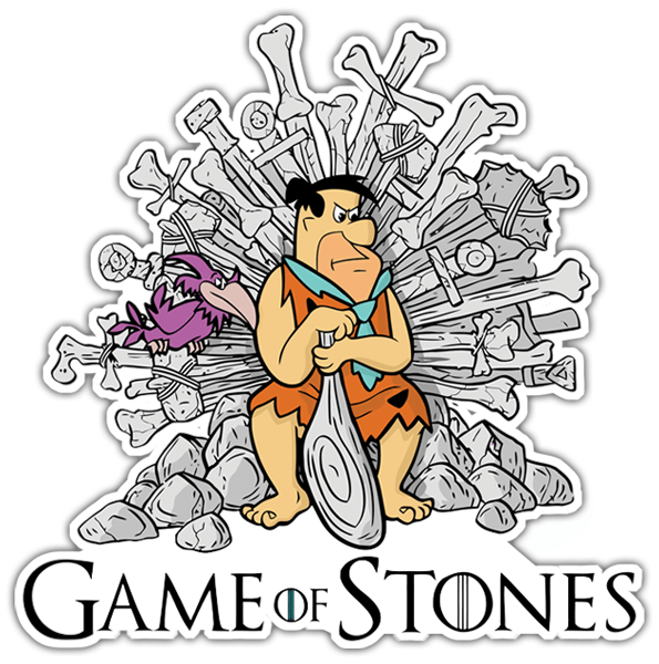 Pegatinas: Juego de Tronos Game of Stones