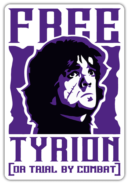 Pegatinas: Juego de Tronos Free Tyrion