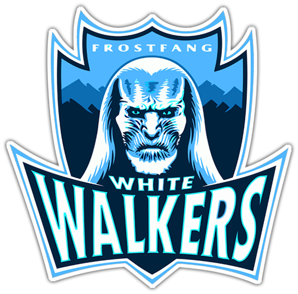 Pegatinas: Juego de Tronos White Walkers