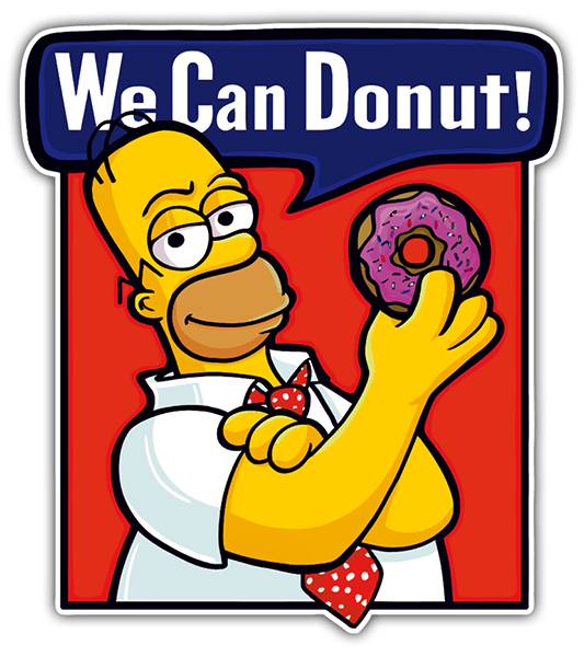 Pegatinas: We can Donut