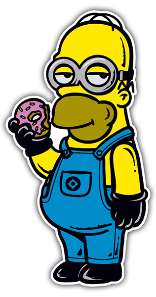 Pegatinas: Homer Minion