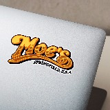 Pegatinas: Bar Moe's Springfield 3