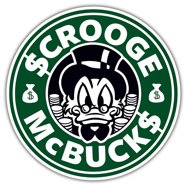 Pegatinas: Scrooge McBucks