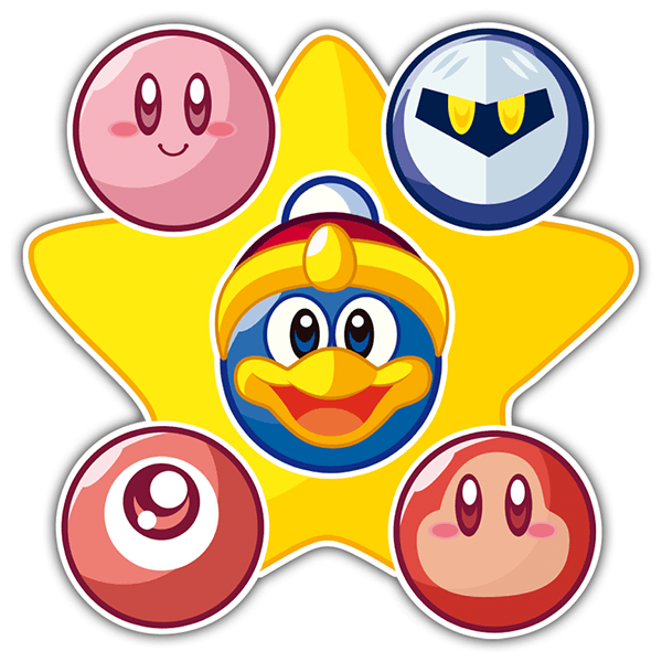 Pegatinas: Kirby & Friends